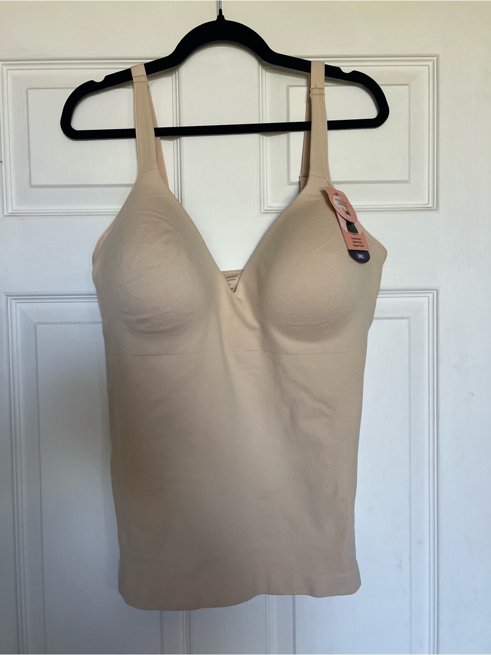 Shapermint Sweetheart Built-In Bra Shaper Cami new w/tags. 2x xxl